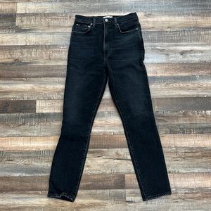 Agolde pinch waist high rise skinny Jean